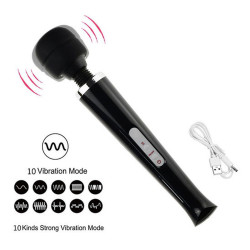 Masażer łechtaczki wand najsilniejsze wibracje usb