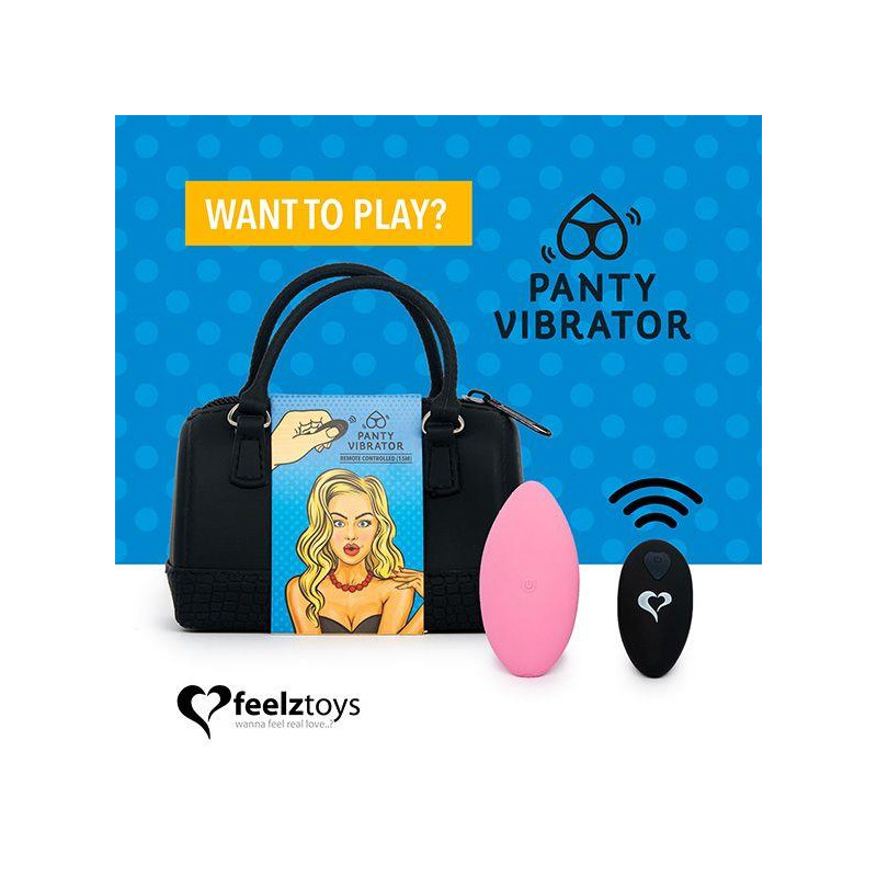 FeelzToys - Panty Vibe Remote Controlled Vibrator Pink