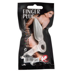 Mały plug analny na palec korek smukły erotyka 9cm
