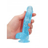 Realistic Dildo with Balls - 6""/ 15 cm
