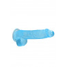 Realistic Dildo with Balls - 6""/ 15 cm
