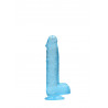 Realistic Dildo with Balls - 6""/ 15 cm