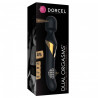 Wibrator masażer 2w1 rotacja dorcel dual orgasms