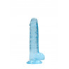 Realistic Dildo with Balls - 7""/ 19 cm