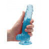 Realistic Dildo with Balls - 7""/ 19 cm