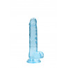 Realistic Dildo with Balls - 7""/ 19 cm