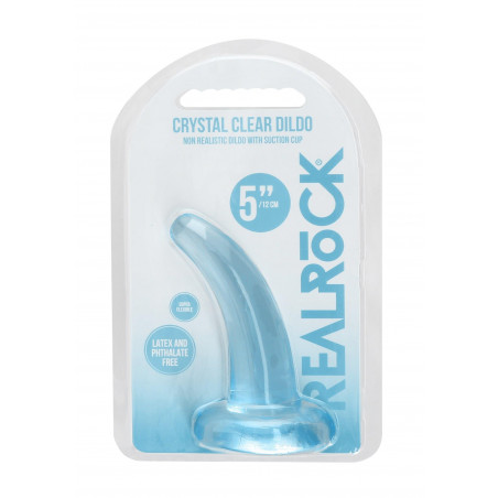 Małe gumowe dildo z mocną przyssawką 11,2 cm