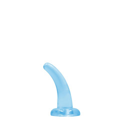 Małe gumowe dildo z mocną przyssawką 11,2 cm
