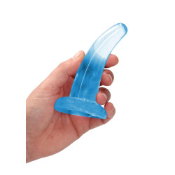 Małe gumowe dildo z mocną przyssawką 11,2 cm
