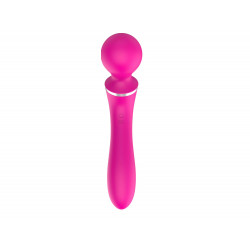Masażer łechtaczki wibrator 2w1 10+10 trybów 19cm