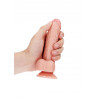 Realistyczne żylaste dildo z przyssawką 17 cm