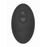 Remote Controlled E-Stim & Vibrating Prostate Massager - Black