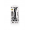 Silikonowe żylaste dildo z przyssawką 23 cm