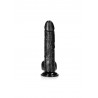 Silikonowe żylaste dildo z przyssawką 23 cm