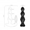 Korek analny z masażerem łechtaczki 9 trybów 17 cm