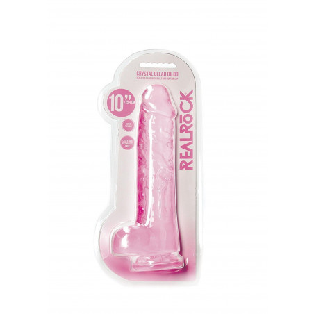 Duże żylaste dildo z przyssawka i jądrami 25,4cm