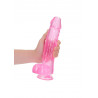 Duże żylaste dildo z przyssawka i jądrami 25,4cm
