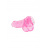 Duże żylaste dildo z przyssawka i jądrami 25,4cm