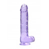 Wodoodporne dildo z przyssawką i jądrami 25,4 cm