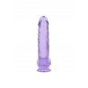 Wodoodporne dildo z przyssawką i jądrami 25,4 cm