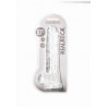 Duży przezroczysty żylasty penis grube dildo 24 cm