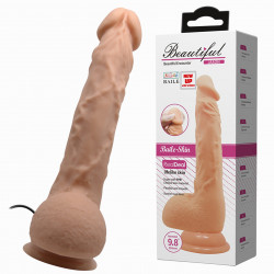 Sztuczny penis dildo realistyczne wibracje 24 cm