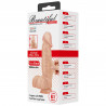 Dildo realistyczny sztuczny penis przyssawka 20,6
