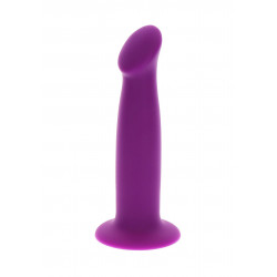 Wąskie dildo z przyssawką do uprzęży strap-on 15cm