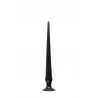 Ass Spike Dildo - 34 cm - Black