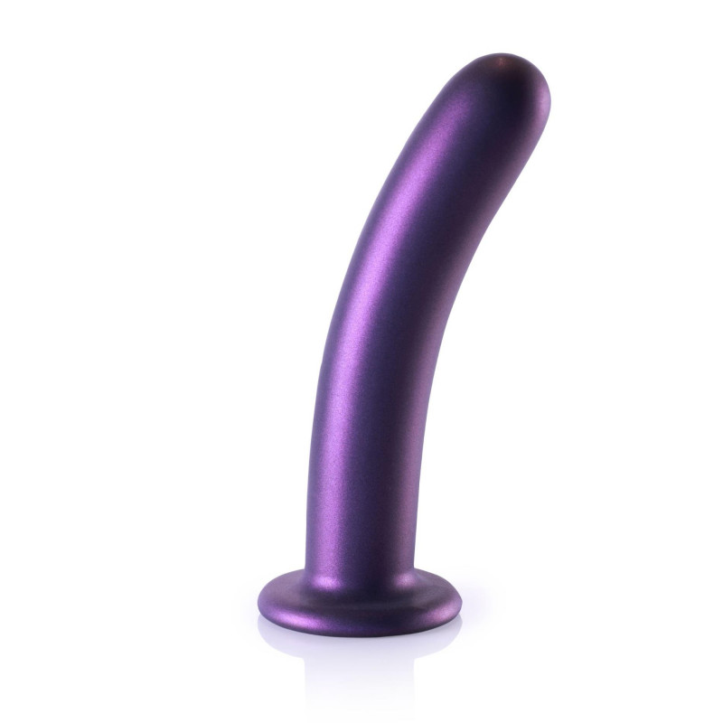 Smooth Silicone G-Spot Dildo - 7'' / 17 cm Smooth Silicone G-Spot Dildo - 7'' / 17 cm