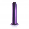 Smooth Silicone G-Spot Dildo - 7'' / 17 cm
