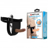 PRETTY LOVE - HARNESS BRIEFS- Draven Strap-On 6,8'' Dildo vibration
