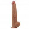 13.5'' King Sized Sliding Skin Dual Layer Dong Brown