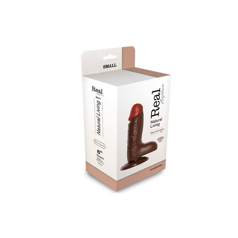 Penis z jądrami żyłami realistyczny wibrator 15cm Penis z jądrami żyłami realistyczny wibrator 15cm