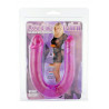 Podwójne analno waginalne dildo dwustronne 30 cm