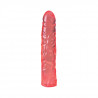 Dildo-translucence 7.5 jr dong red