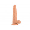 Długie dildo mocna przyssawka gruby trzon sex 23cm