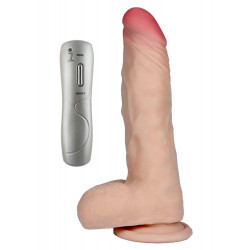 Realistyczny penis dildo z cyberskóry 7tryb 21c
