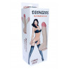 Dildo z kręgosłupem wyginane realistyczne sex 25cm