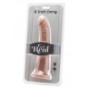 Smukłe zgrabne dildo z żyłami naturalny penis 20cm