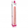 Elastyczny penis dildo podwójna penetracja 34cm