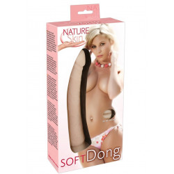 Realistyczny miękki penis dildo przyssawka 24cm