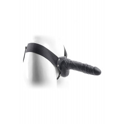 Penis dla mężczyzn kobiet strapon pusty sex 20cm