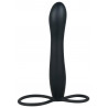 Dildo z pętlami na penisa jądra drugi członek 15cm