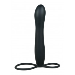 Dildo z pętlami na penisa jądra drugi członek 15cm