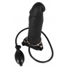 Penis pompowany powiększany proteza pusta 24cm sex
