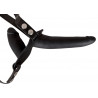 Podwójny penis dildo członek strap on uprząż sex