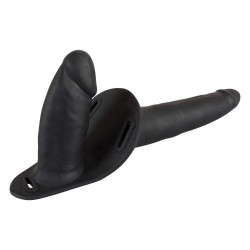 Podwójny penis dildo członek strap on uprząż sex