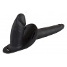 Podwójny penis dildo członek strap on uprząż sex