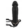 Penis pompowany powiększany proteza pusta 24cm sex
